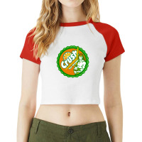 Barbarian Gaming Enemies Raglan Crop Top | Artistshot