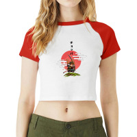 Chopper Samurai Raglan Crop Top | Artistshot