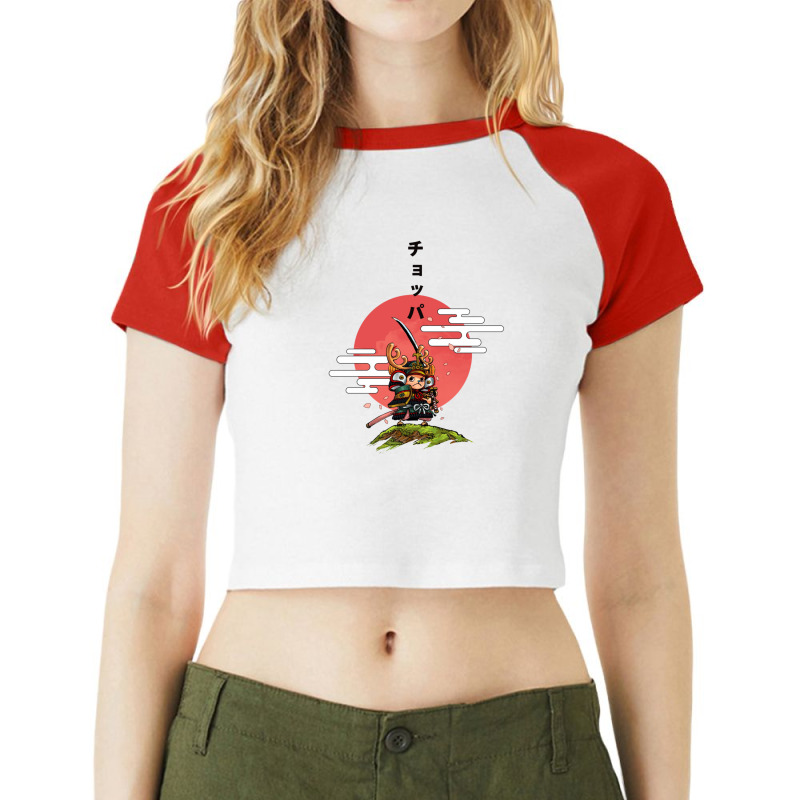 Chopper Samurai Raglan Crop Top by TerryPhelps | Artistshot