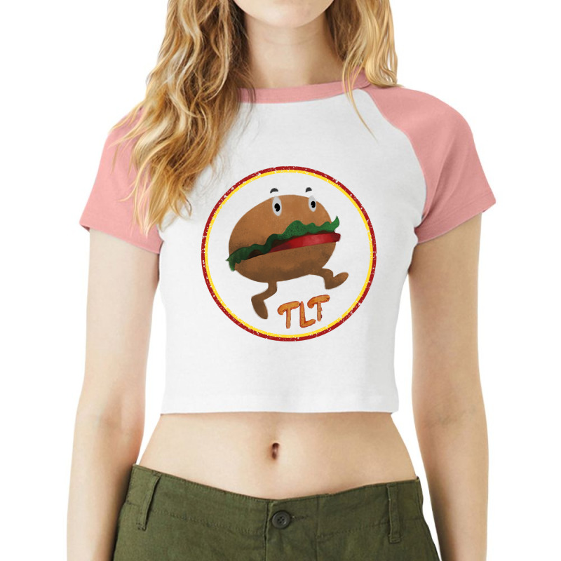 Nona The Ninth Burger Raglan Crop Top by natashaguzman | Artistshot