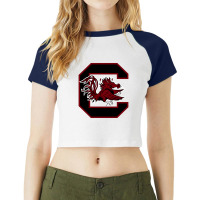 The Carolina Gamecocks Raglan Crop Top | Artistshot