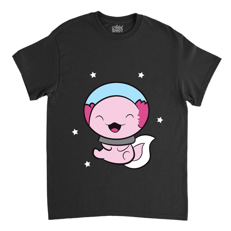 Cute Space Axolotl Kawaii Axolotl In Space Astrona Classic T-shirt | Artistshot