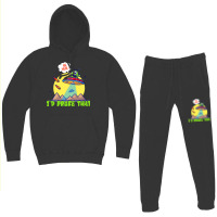 Cute Alien Head With Ufo Spaceship Id Probe That Hoodie & Jogger Set | Artistshot