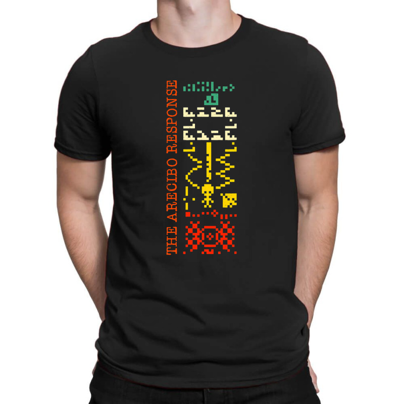 The Arecibo Response Cool Alien Crop Circle Ufo T-shirt | Artistshot