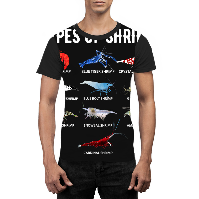 Types Of Shrimp Shirt Neocaridina Shrimp Shirt Shr Graphic T-shirt by DEBORAHBOURSSIQUOT | Artistshot