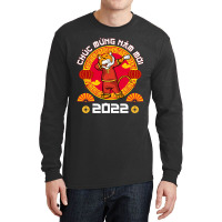 Tiger Dabbing 2vietnamese New Year 2chuc Mung Nam  Long Sleeve Shirts | Artistshot