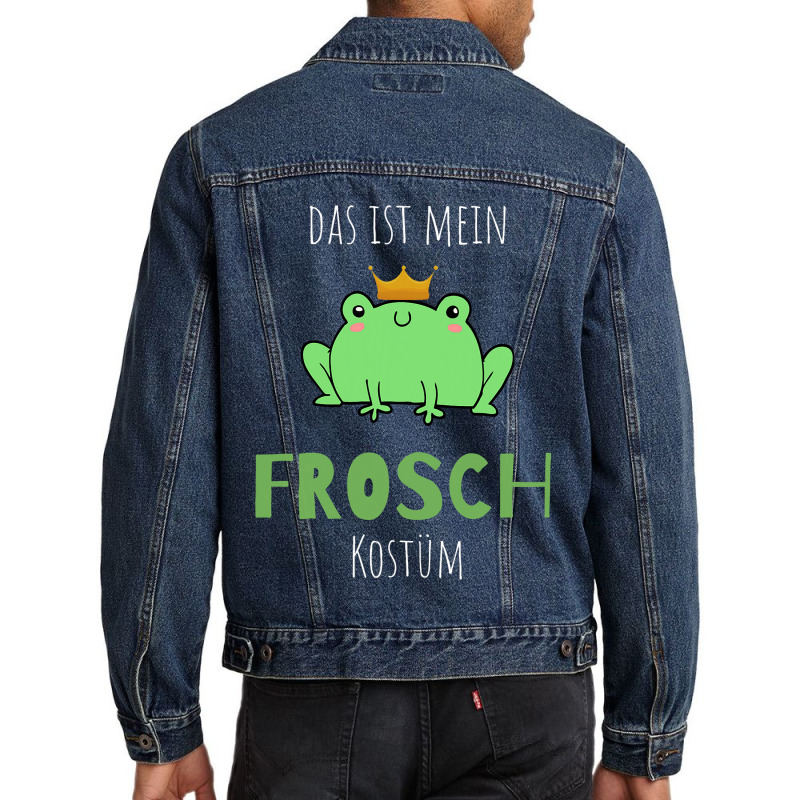 Toad Frog Costume 2carnival Fancy Dress Adult Men Denim Jacket | Artistshot