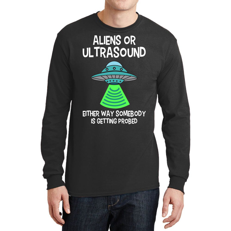 Ultrasound Technologists Alien Sonographers Radiol Long Sleeve Shirts by JESSICASIMONSEN | Artistshot