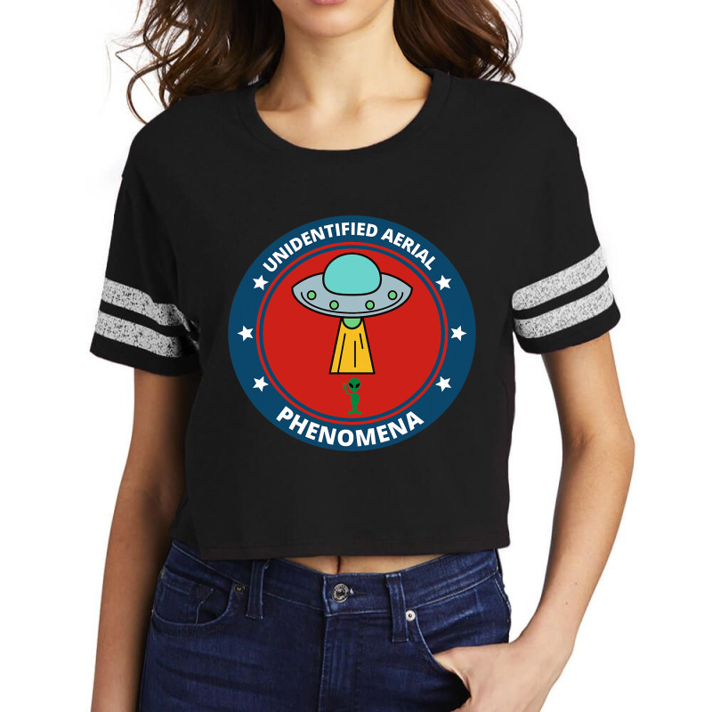 Uap Unidentified Aerial Phenomena Task Force Space Scorecard Crop Tee by MICHELLERICE | Artistshot