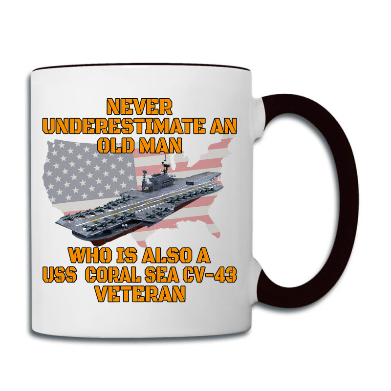 Veteran Day Aircraft Carrier Coral Sea Cv43 Warshi Coffee Mug | Artistshot