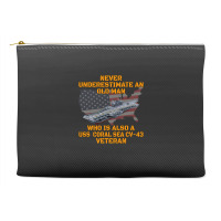 Veteran Day Aircraft Carrier Coral Sea Cv43 Warshi Accessory Pouches | Artistshot