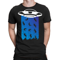 Ufo Abduction Alien Cat Extraterrestrial Kitty Own T-shirt | Artistshot