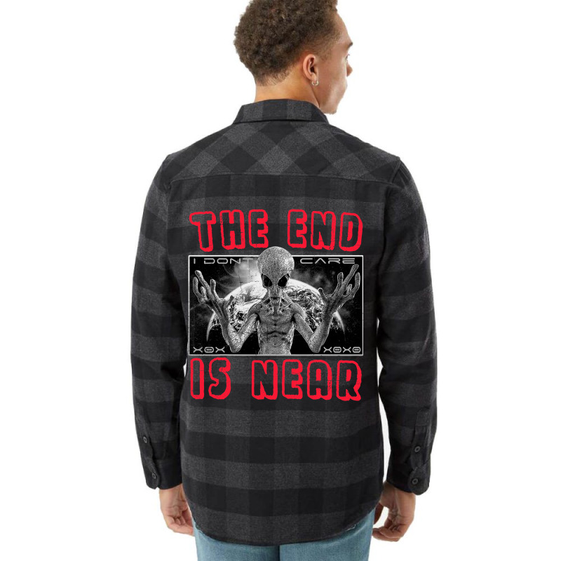 The End Is Close 2alien Streetwear 21 Flannel Shirt | Artistshot