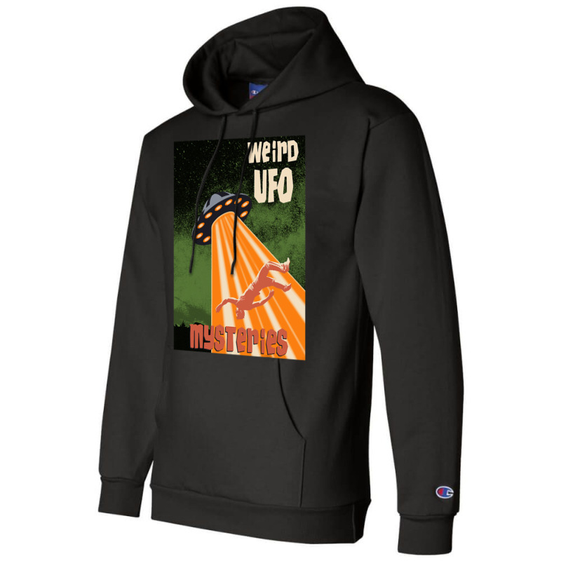 Ufo Flying Saucer Invasion 1950s Sience Fiction Ab Champion Hoodie | Artistshot