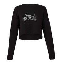 Motorcycle American Car Cropped Sweater | Artistshot