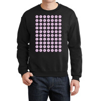 Beautiful Purple Daisy Flowers Pattern Crewneck Sweatshirt | Artistshot