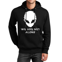 We Are Not Alone Life On Mars Alien Conspiracy Ufo Unisex Hoodie | Artistshot