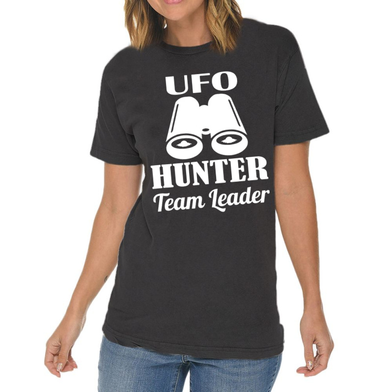 Ufo Hunter Team Leader Binoculars Vintage T-shirt | Artistshot