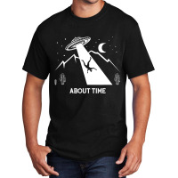 Unidentified Flying Object In Space 2ufo Abduction Basic T-shirt | Artistshot