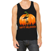 Vintage Alien Ufo Pumpkin Halloween Tank Top | Artistshot