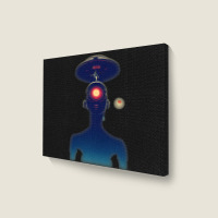 Unidentified Flying Object Portrait Scifi Alien Landscape Canvas Print | Artistshot