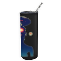 Unidentified Flying Object Portrait Scifi Alien Skinny Tumbler | Artistshot