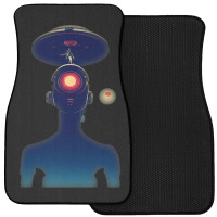 Unidentified Flying Object Portrait Scifi Alien Front Car Mat | Artistshot