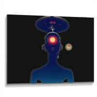 Unidentified Flying Object Portrait Scifi Alien Metal Print Horizontal | Artistshot