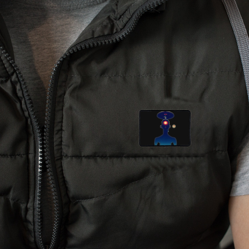 Unidentified Flying Object Portrait Scifi Alien Rectangle Patch | Artistshot