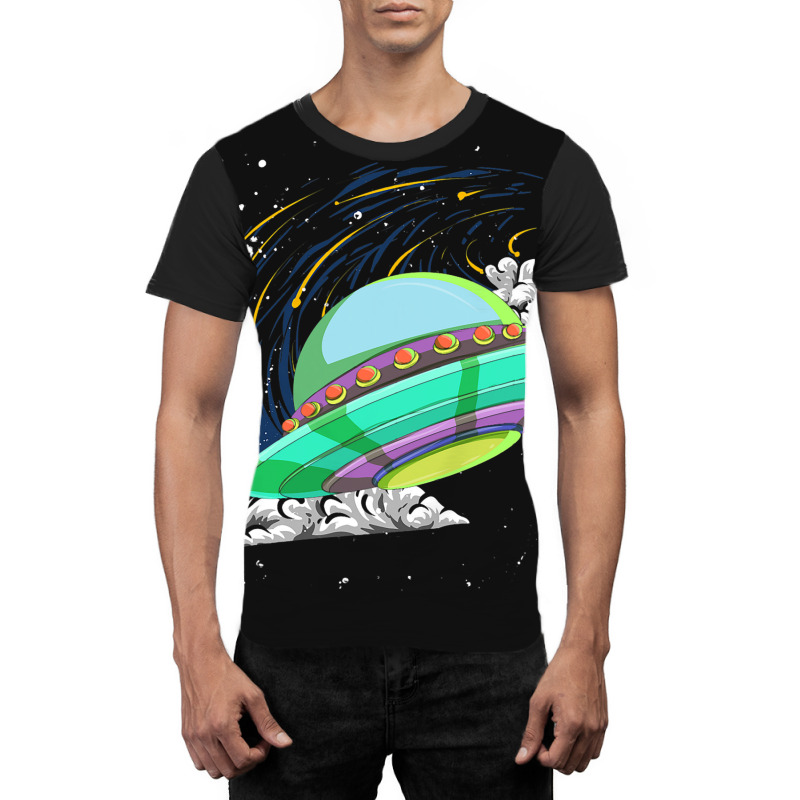 Unidentified Flying Object Science Fiction Ufo Bel Graphic T-shirt | Artistshot