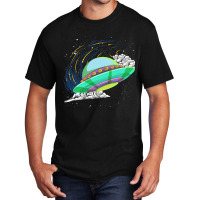 Unidentified Flying Object Science Fiction Ufo Bel Basic T-shirt | Artistshot