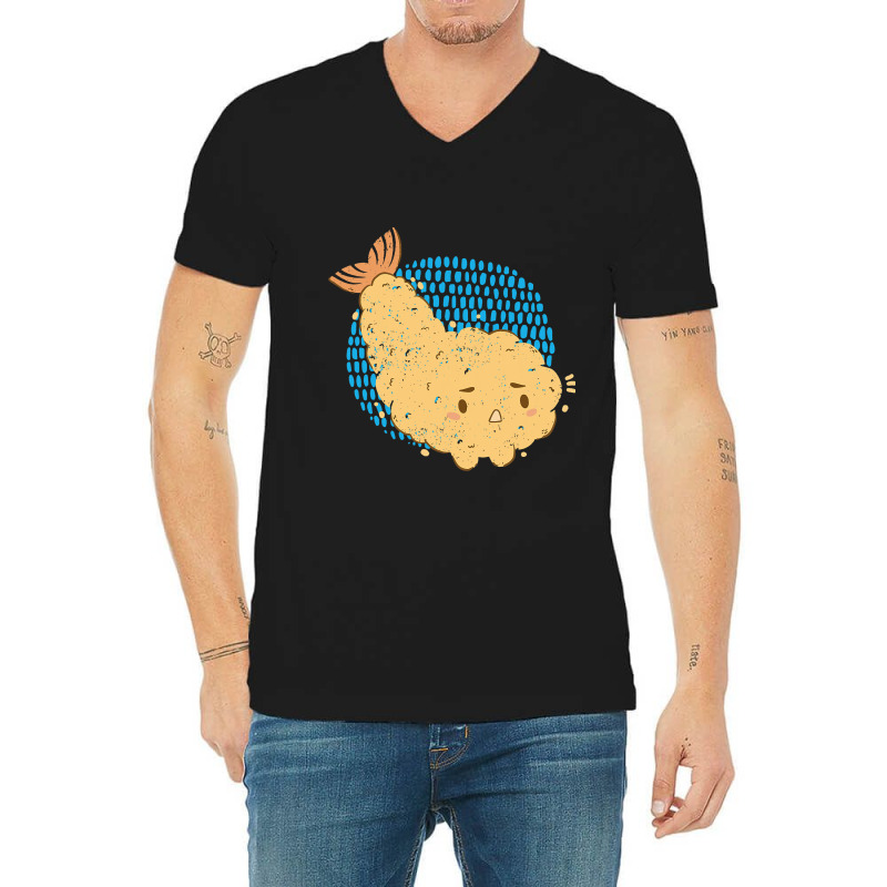 Tempura Shrimp Seafood Shrimp V-neck Tee | Artistshot