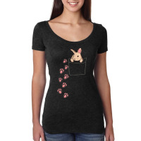 Easter Cute Bunny Women's Triblend Scoop T-shirt | Artistshot