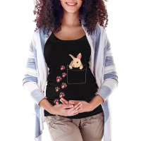 Easter Cute Bunny Maternity Scoop Neck T-shirt | Artistshot