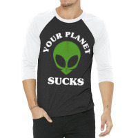 Ufo Uap Space Space Unknown Flight Object Alien 32 3/4 Sleeve Shirt | Artistshot