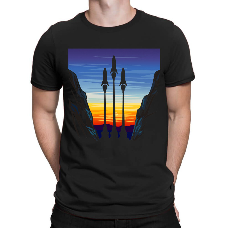 Ufo Alien Humans Arent Real Starship Sn15 Space Ro T-shirt | Artistshot