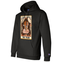 The Tiger Tarot Card Tiger Lover Wild Animal Lover Champion Hoodie | Artistshot