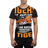 Tiger Animals 2tigers Are Awesome Graphic T-shirt | Artistshot