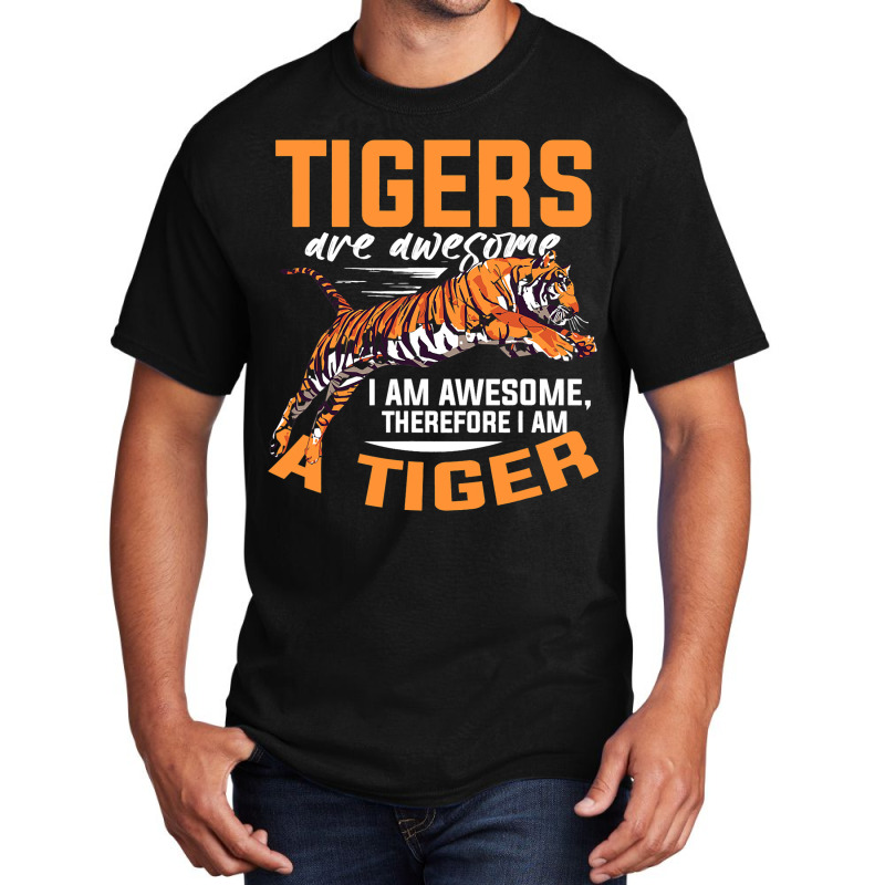 Tiger Animals 2tigers Are Awesome Basic T-shirt | Artistshot