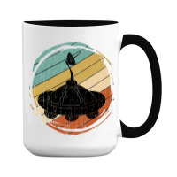 Ufo Unidentified Flying Object Sci Fi Retro Ufo 15 Oz Coffee Mug | Artistshot