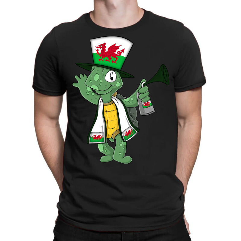 Wales Fan Turtle T-shirt | Artistshot