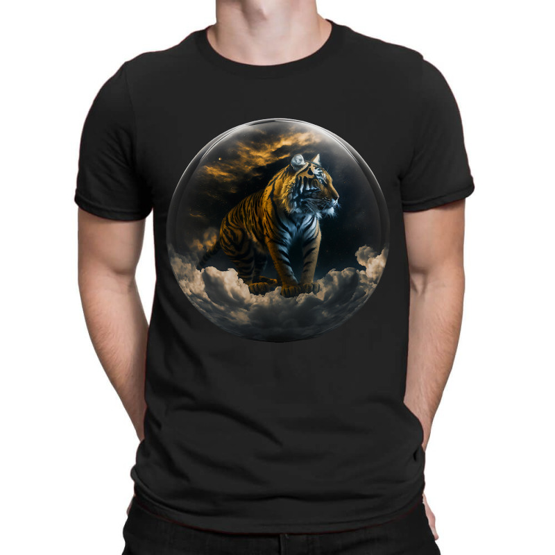 Tiger Ball Animal Print Art Animal Lovers Tiger T-shirt | Artistshot