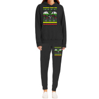 Ugly Christmas Nerd Geek Alien Alien Alien Ufo Hoodie & Jogger Set | Artistshot