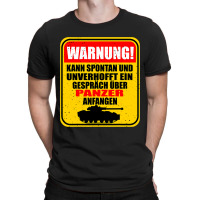 Warning Can Spontaneously Start A Conversation Abo T-shirt | Artistshot