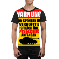 Warning Can Spontaneously Start A Conversation Abo Graphic T-shirt | Artistshot