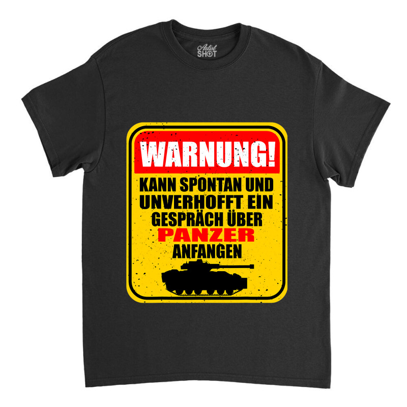 Warning Can Spontaneously Start A Conversation Abo Classic T-shirt | Artistshot