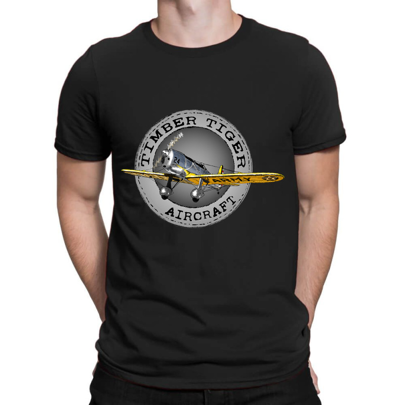 Timber Tiger Aircraft T-shirt | Artistshot