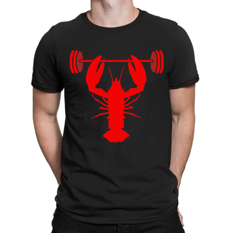 Weightlifting Lobster For Bodybuilder At The Gym F T-shirt | Artistshot