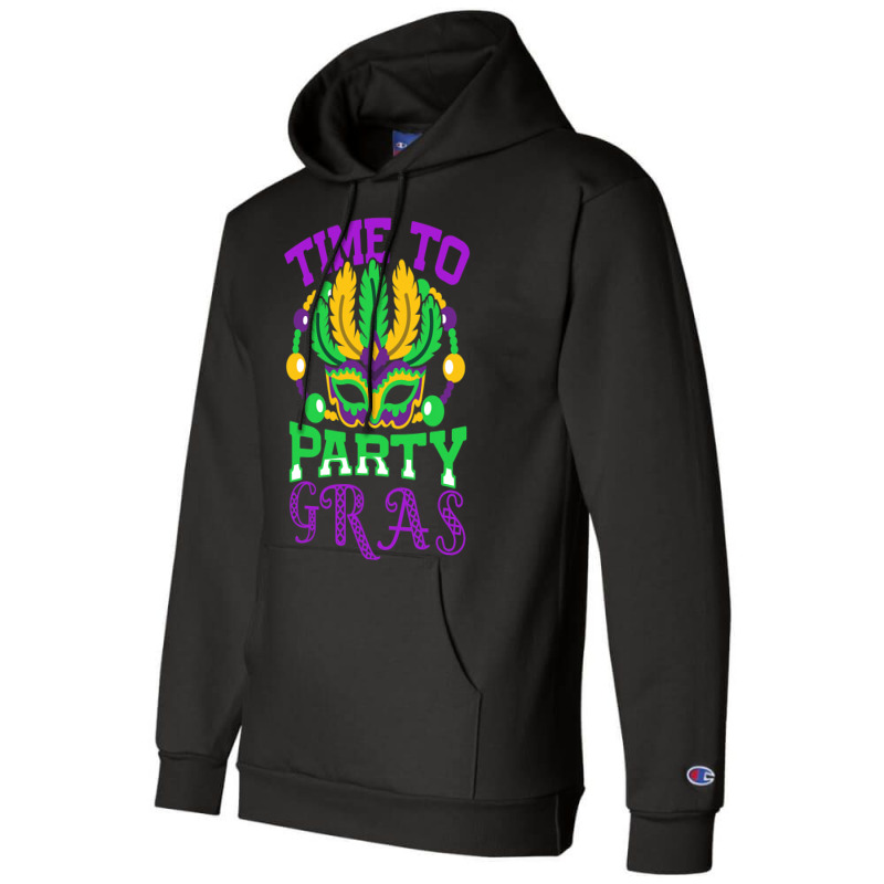 Time To Party Gras Quote For A Jewelry Maker Champion Hoodie | Artistshot