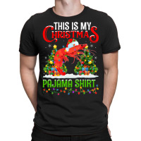 This Is My Christmas Pajama Shirt Shrimp Fish Chri T-shirt | Artistshot